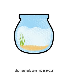 Fishbowl aquarium bowl