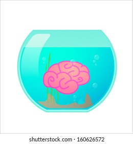 Fishbowl with a brain