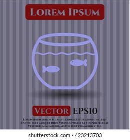 Icono de Fishbowl con peces