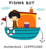 fisher boy vector