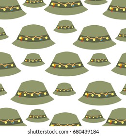 fisher hat pattern background