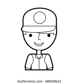 fisherman with hat avatar character