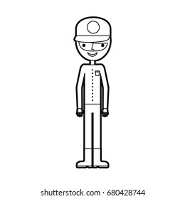fisherman with hat avatar character