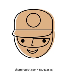 fisherman with hat avatar character
