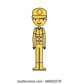 fisherman with hat avatar character