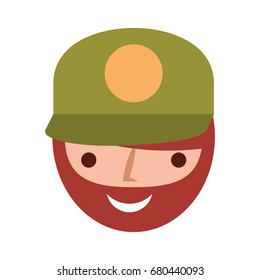 fisherman with hat avatar character