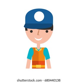 fisherman with hat avatar character