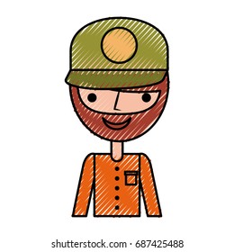 fisherman with hat avatar character