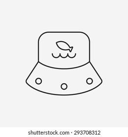 fisherman hat icon
