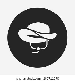 fisherman hat icon