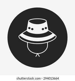 fisherman hat icon