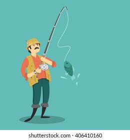 Cartoon Fisherman High Res Stock Images Shutterstock