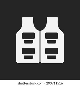 Fisherman vest icon