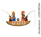 Fishermen in boat