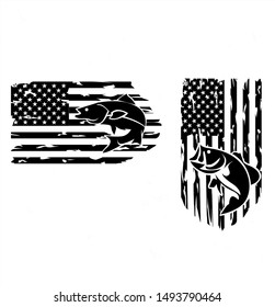 Fishers Flag Distressed Clip art