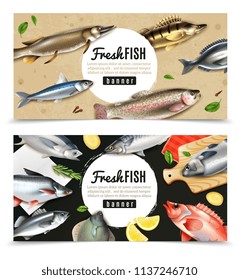 Fishes Horizontal Banners