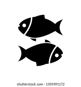 Fishes Icon Vector