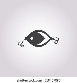 Fishhook icon. 