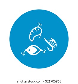 Fishhook icon. 