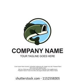 fishing adventure logo