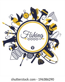 Fishing background