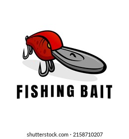 Fishing Bait Design Logo Icon Vector Stock Vector (royalty Free 