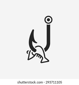 fishing bait icon