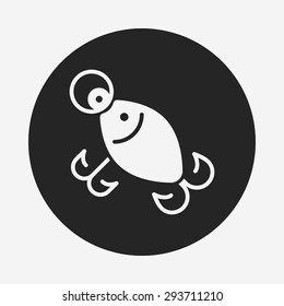 fishing bait icon