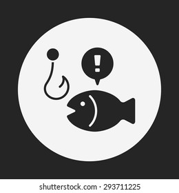 fishing bait icon