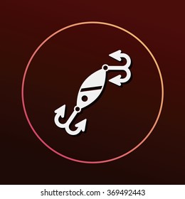 fishing bait icon