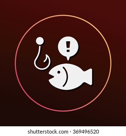 fishing bait icon