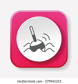 fishing bait icon