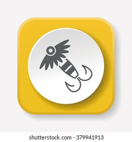 fishing bait icon