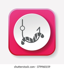 fishing bait icon