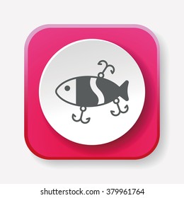 fishing bait icon