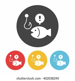 fishing bait icon