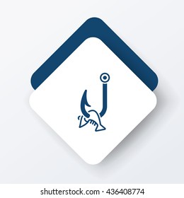 fishing bait icon