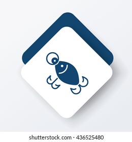 fishing bait icon