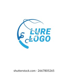 Fishing Bait logo stock vector Template