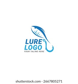 Fishing Bait logo stock vector Template