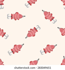 Fishing bait ,seamless pattern