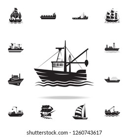 1,021 River barge icon Images, Stock Photos & Vectors | Shutterstock