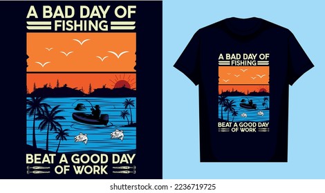 
fishing best t shirt design