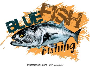 Fishing Big Bluefish Sea Hunter