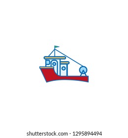 Fishing Boat graphic element