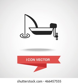 fishing boat icon