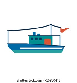 fishing boat icon image 