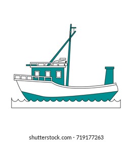 fishing boat icon image