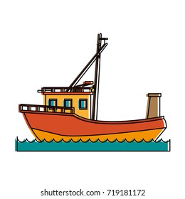 fishing boat icon image 