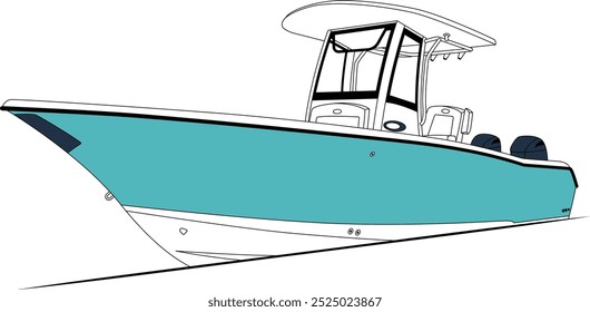 Fishing Boat Vector, Fishing Boat Images, Sport Fishing Boat Vector, Line Art, Vector Art, Flat Design, Fishing Illustration, Boat Vector, Silhouette Photo, Free Image Download